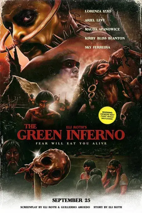 فیلم جهنم سبز (The Green Inferno) پوستر