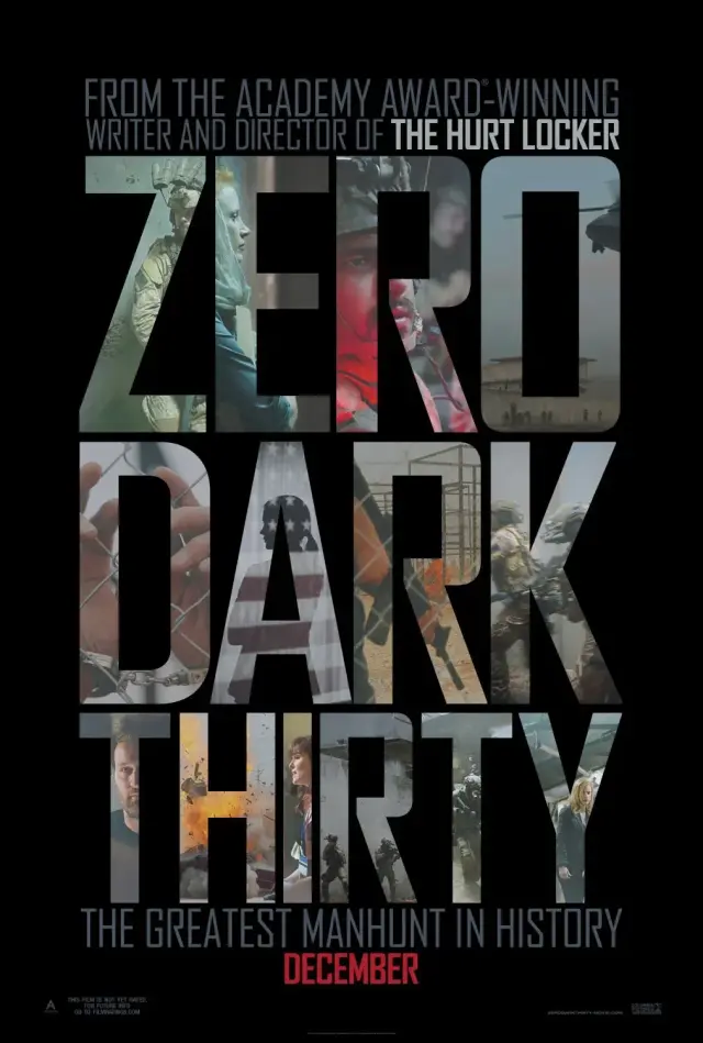 فیلم سی دقیقه پس از نیمه شب (Zero Dark Thirty) پوستر