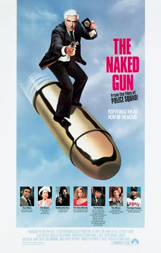 فیلم سلاح عریان: پرونده های جوخه پلیس (The Naked Gun: From the Files of Police Squad!) پوستر
