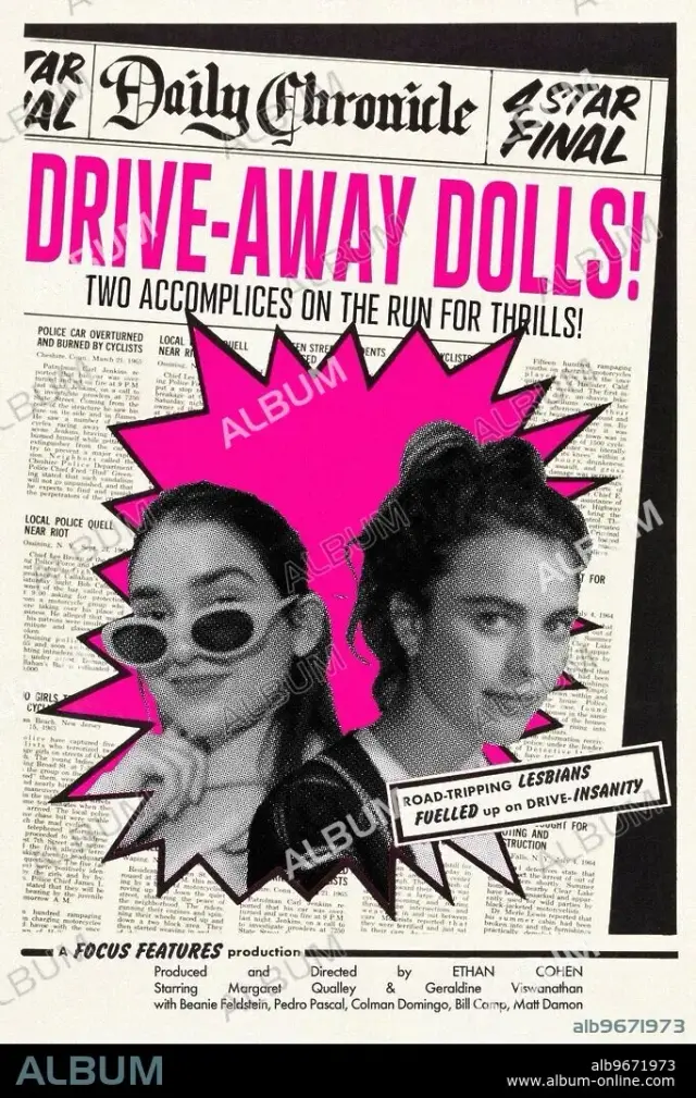 فیلم دختران فراری (Drive-Away Dolls) پوستر