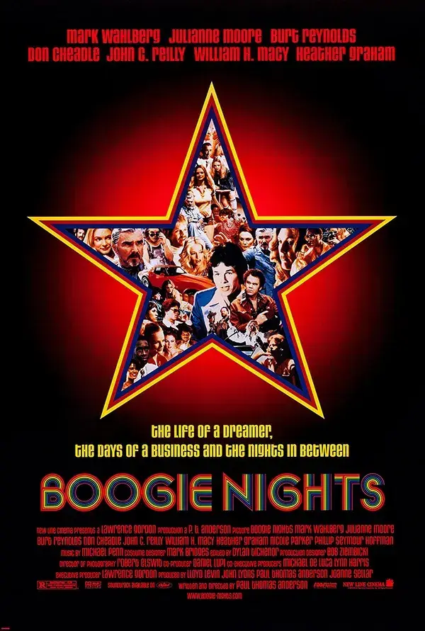فیلم شب های عیاشی (Boogie Nights) پوستر