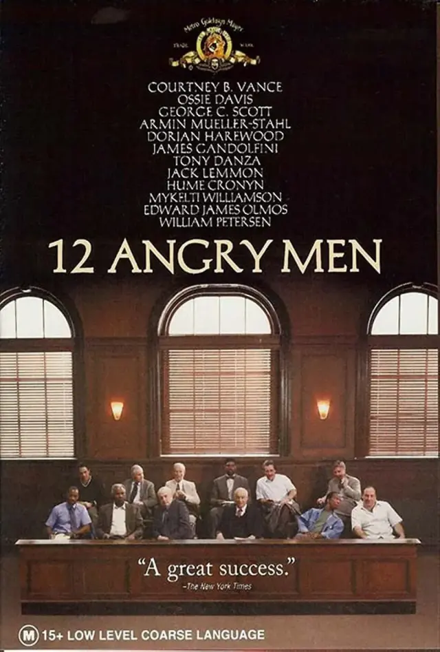 فیلم 12 مرد خشمگین 1997 (12 Angry Men) پوستر