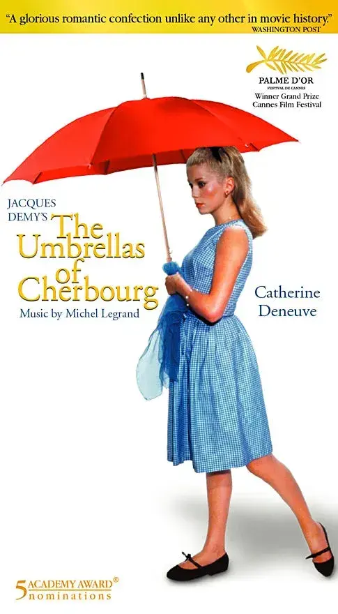 فیلم چترهای شربورگ (The Umbrellas of Cherbourg) پوستر