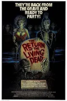 فیلم بازگشت مردگان زنده (The Return of the Living Dead) پوستر