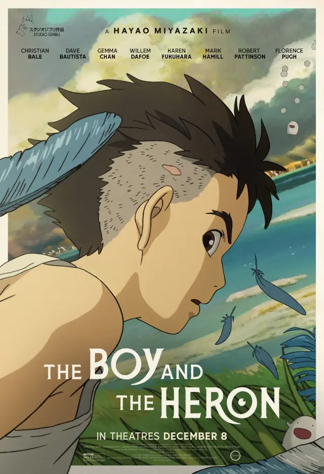 فیلم پسر و ماهیخوار (The Boy and the Heron) پوستر