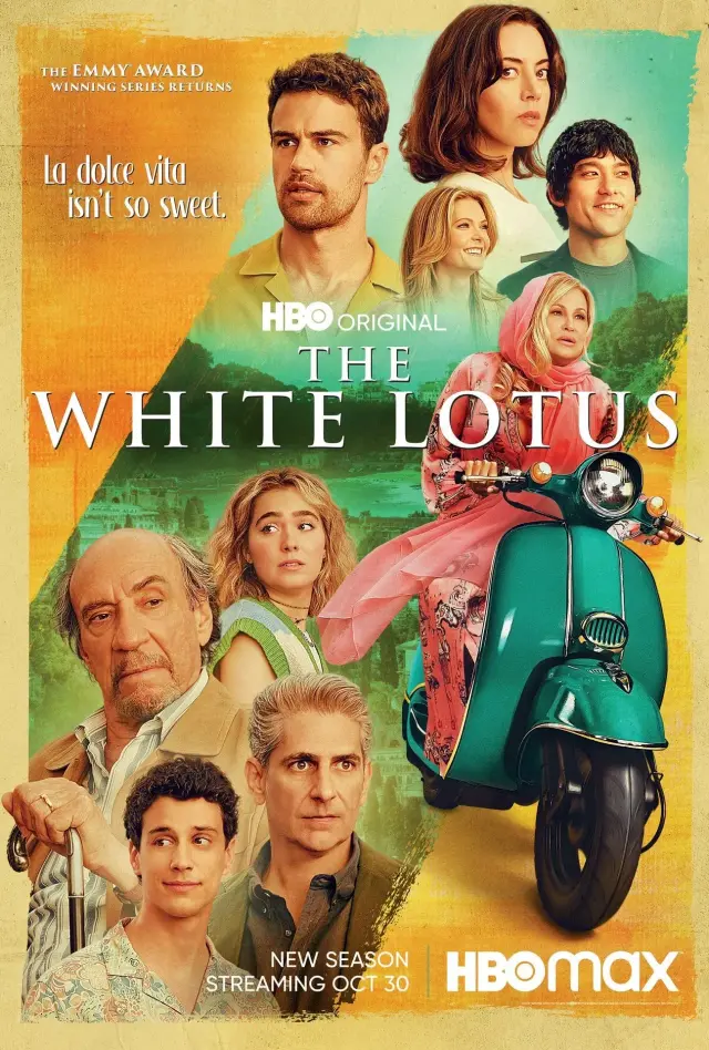 سریال نیلوفر آبی سفید (The White Lotus) پوستر