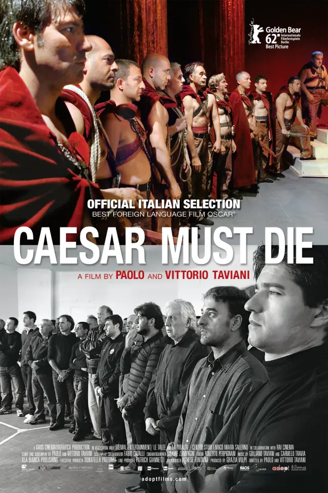 فیلم سزار باید بمیرد (Caesar Must Die) پوستر