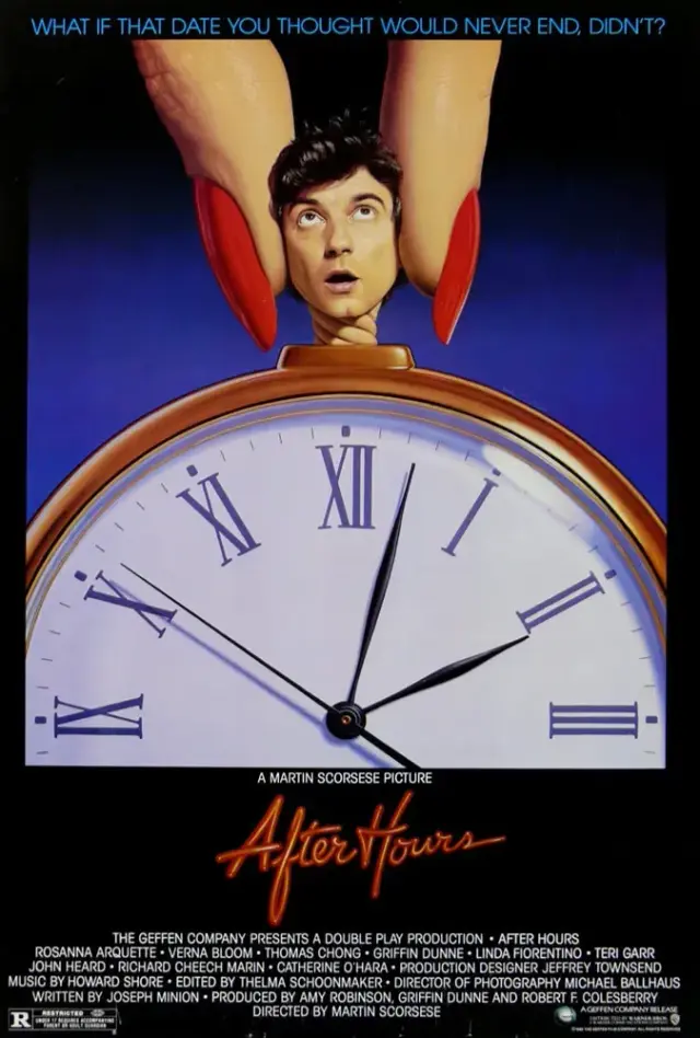 فیلم قرار ملاقات (After Hours) پوستر
