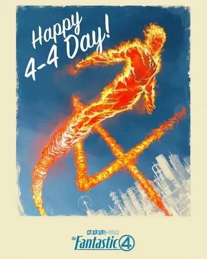 فیلم چهار شگفت انگیز (The Fantastic Four: First Steps) پوستر