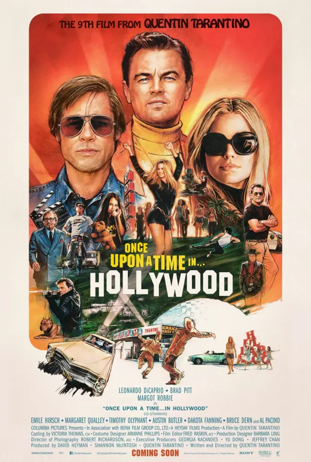 فیلم روزی روزگاری در هالیوود (Once Upon a Time... in Hollywood) پوستر