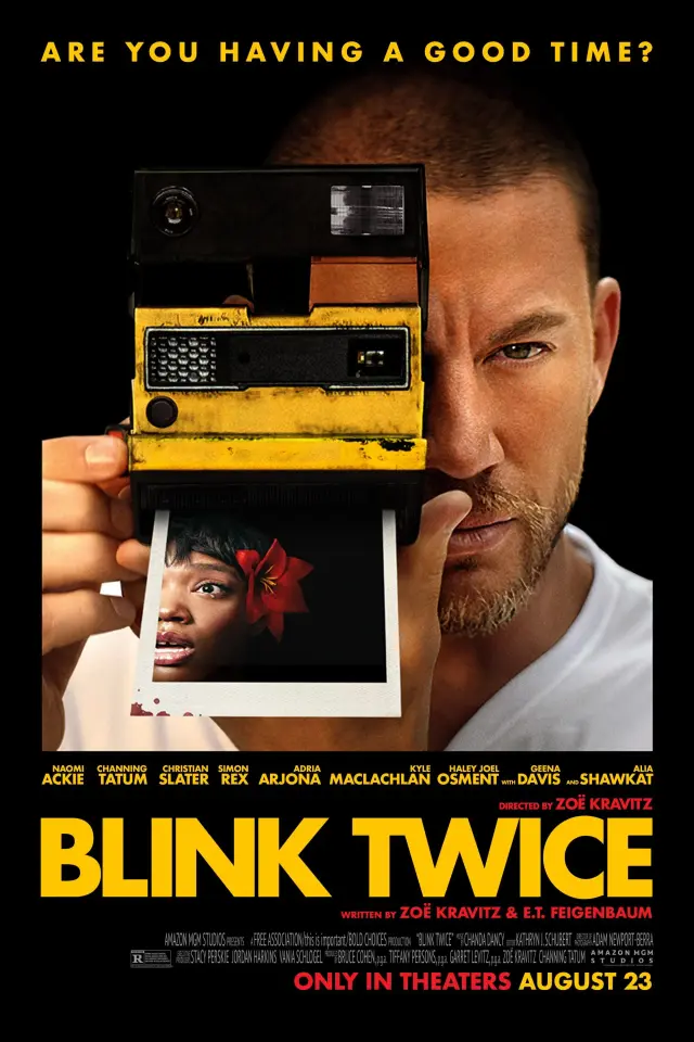 فیلم دوبار چشمک بزن (Blink Twice) پوستر