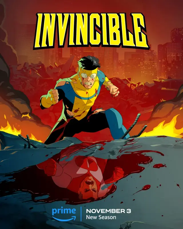 انیمیشن شکست ناپذیر 2021 (Invincible) پوستر