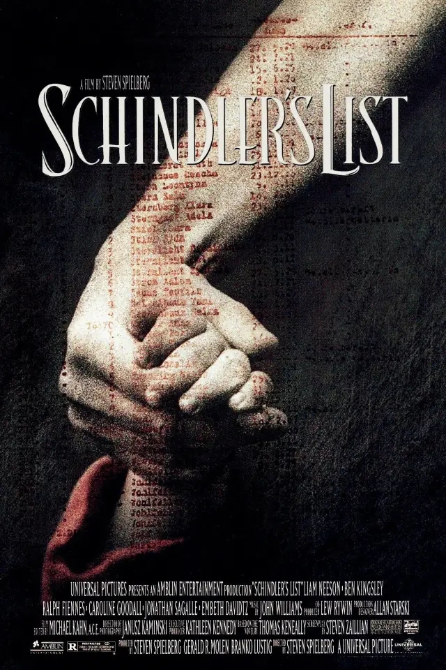 فیلم لیست شیندلر (Schindler's List) پوستر
