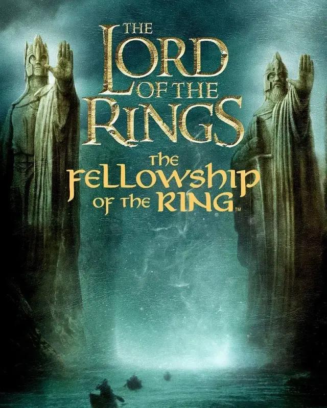 فیلم ارباب حلقه ها: یاران حلقه (The Lord of the Rings: The Fellowship of the Ring) پوستر
