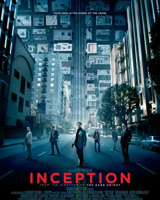 فیلم تلقین (Inception) پوستر