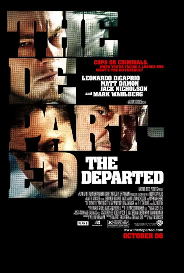 فیلم رفتگان (The Departed) پوستر