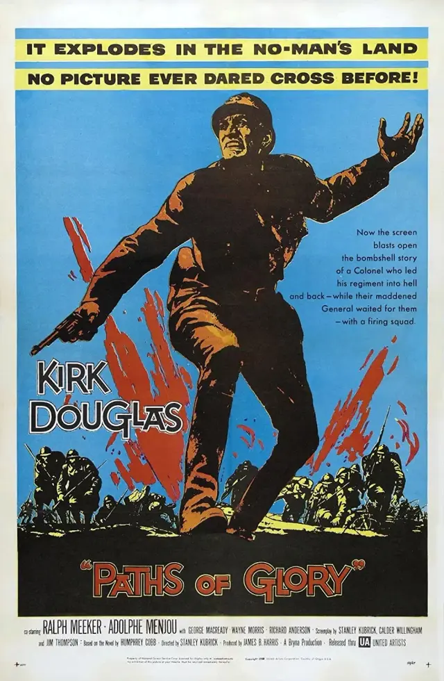 فیلم راه های افتخار (Paths of Glory) پوستر
