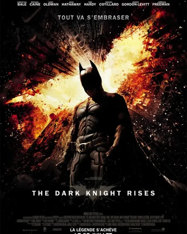 فیلم شوالیه تاریکی برمی خیزد (The Dark Knight Rises) پوستر