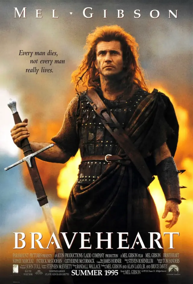 فیلم شجاع دل (Braveheart) پوستر