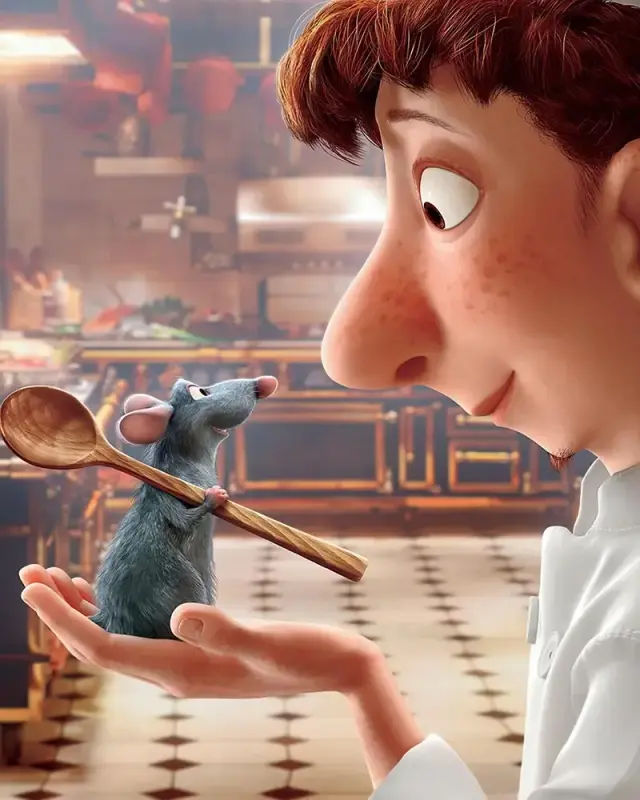 انیمیشن موش سرآشپز (Ratatouille) پوستر