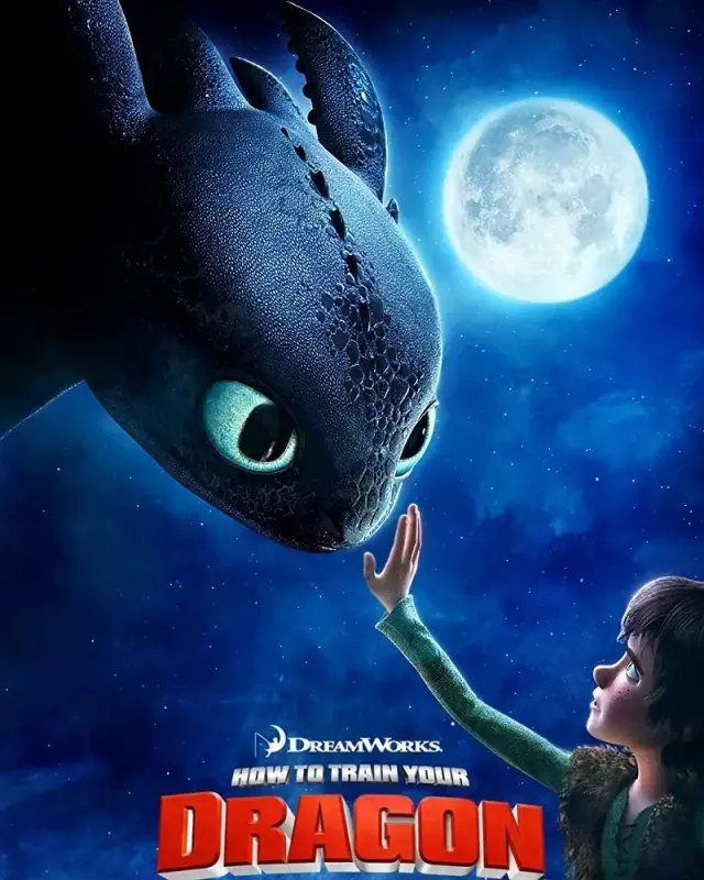 انیمیشن چگونه اژدهای خود را تربیت کنیم (How to Train Your Dragon) پوستر