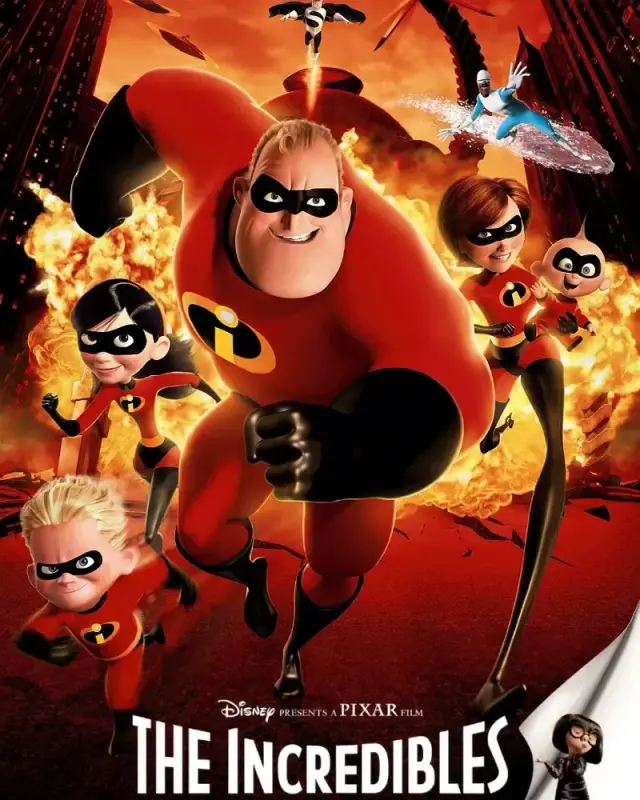انیمیشن شگفت انگیزان ۱ (The Incredibles) پوستر