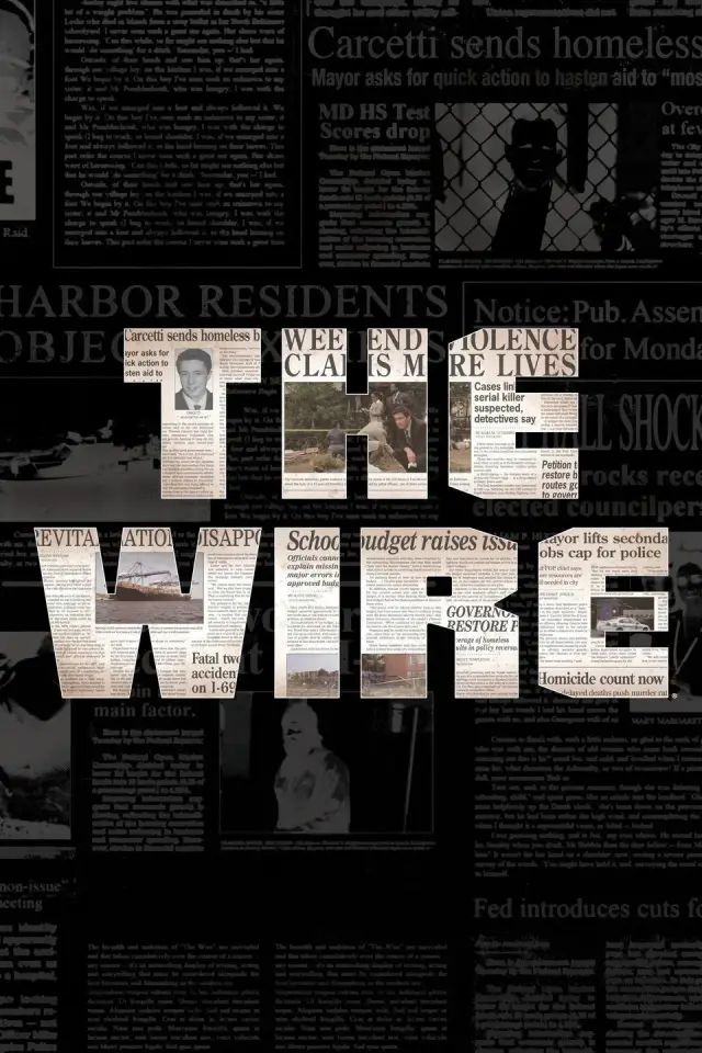 سریال شنود (The Wire) پوستر