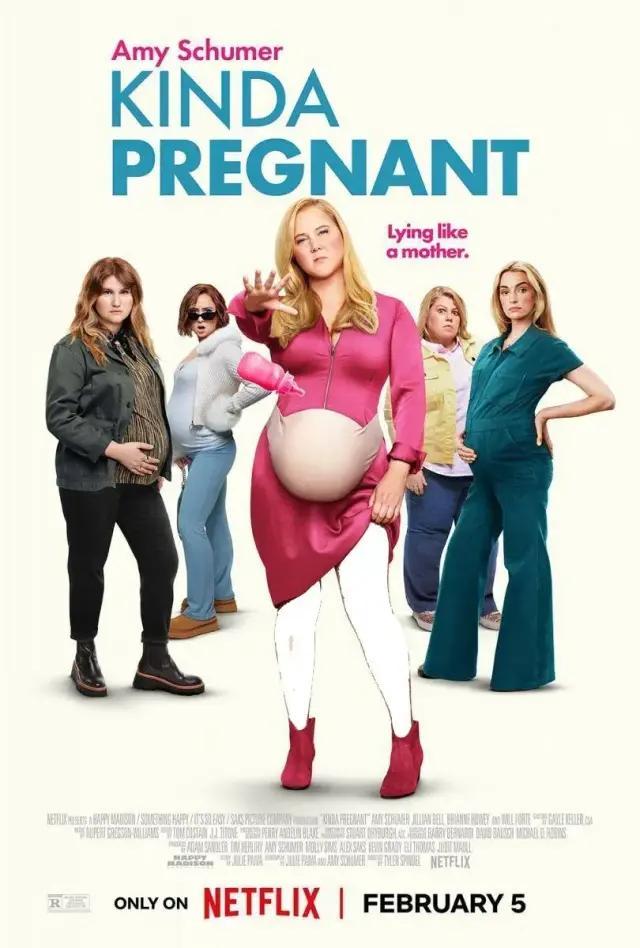 فیلم تا حدودی باردار (Kinda Pregnant) پوستر