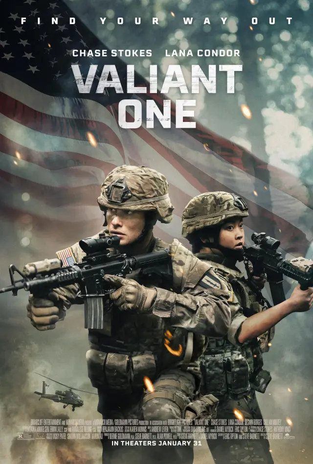 فیلم یک دلاور (Valiant One) پوستر