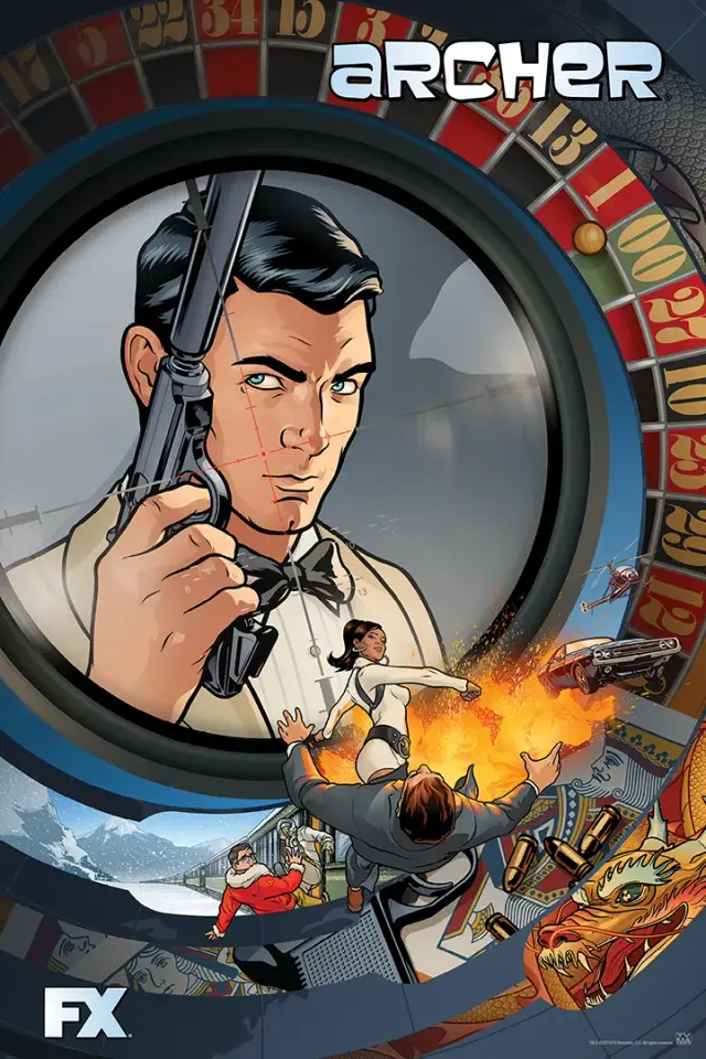 انیمیشن آرچر (Archer) پوستر