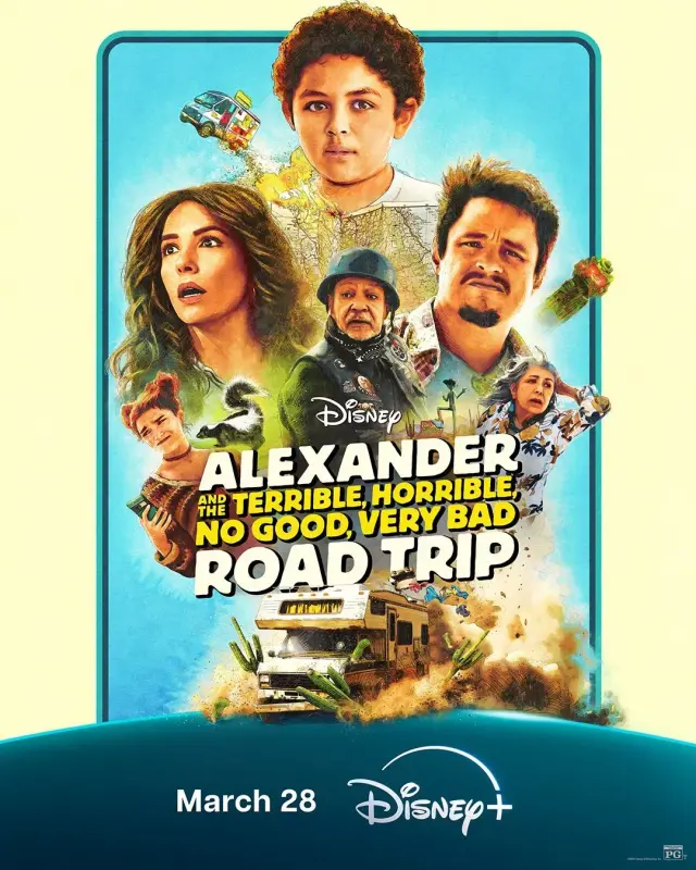 فیلم الکساندر و سفر جاده ای بسیار بد، بی فایده، افتضاح، ناگوار (Alexander and the Terrible, Horrible, No Good, Very Bad Road Trip) پوستر