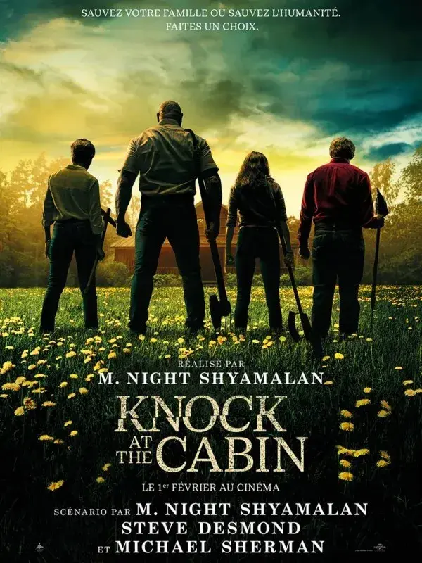فیلم در کابین را بزن  (Knock at the Cabin) پوستر