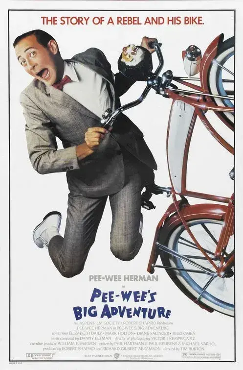 فیلم ماجراجویی بزرگ پی وی (Pee-wee's Big Adventure) پوستر