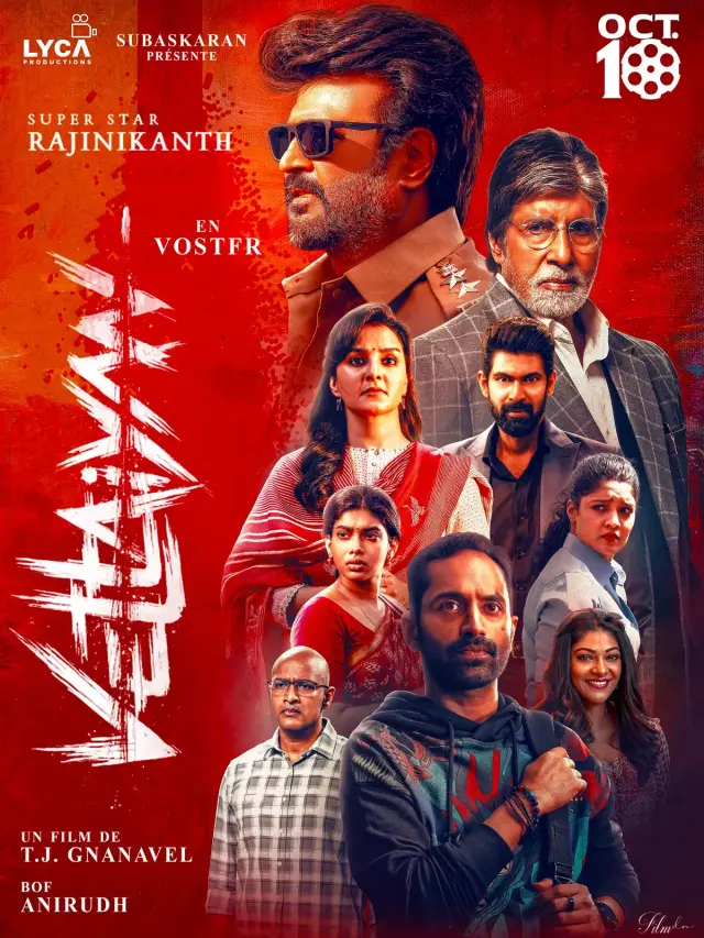 فیلم شکارچی 2024 (Vettaiyan) (Vettaiyan) پوستر
