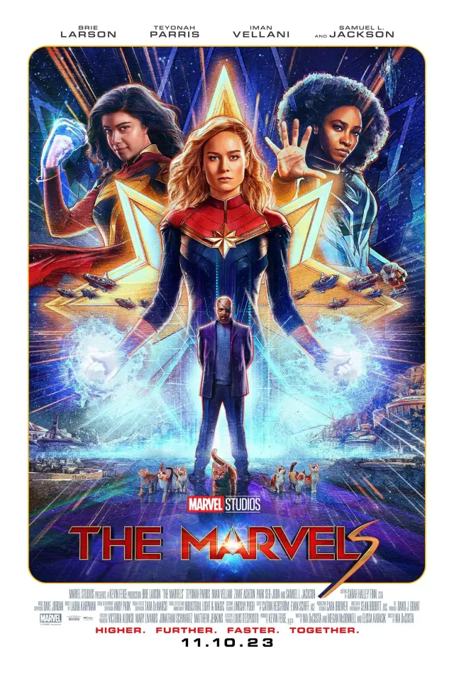 فیلم مارول ها (The Marvels) پوستر