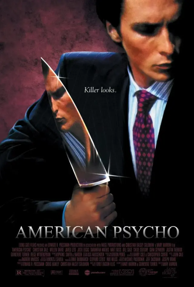 فیلم روانی آمریکایی (American Psycho) پوستر