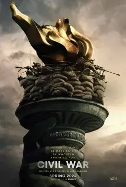 فیلم جنگ داخلی 2024 (Civil War) پوستر