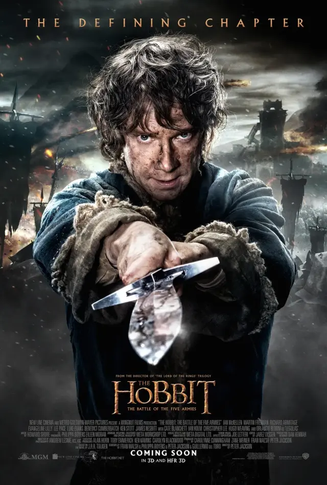 فیلم هابیت: نبرد پنج سپاه (The Hobbit: The Battle of the Five Armies) پوستر