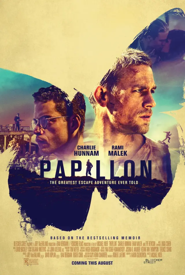 فیلم پاپیون (Papillon) پوستر