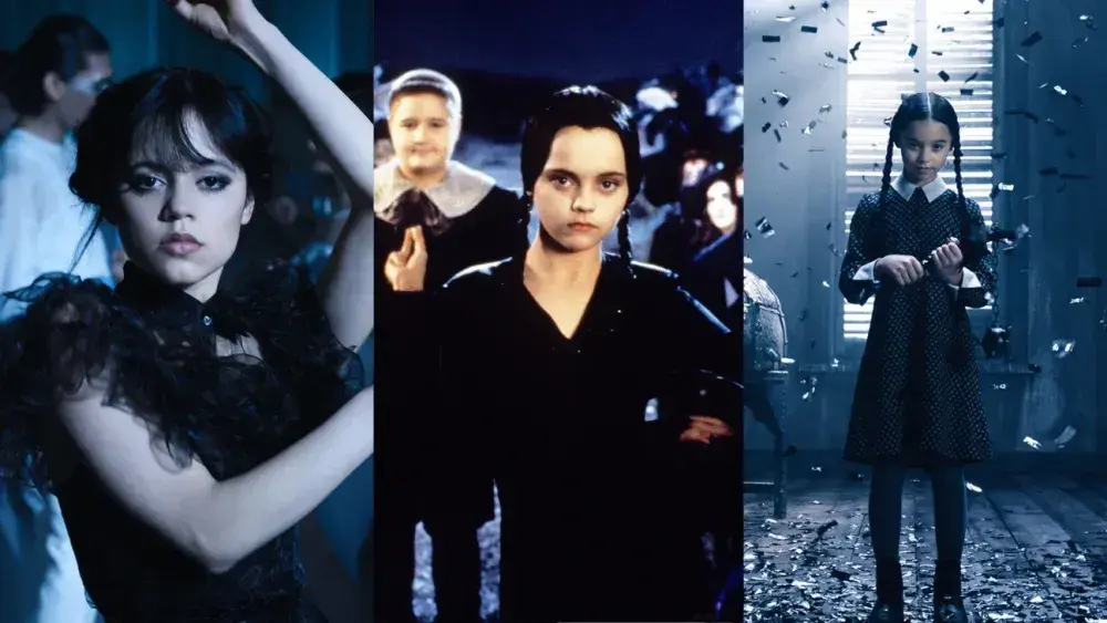 بازیگرانی که در نقش ونزدی آدامز ظاهر شدند