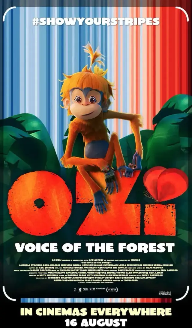 انیمیشن اوزی: صدای جنگل (Ozi: Voice of the Forest) پوستر