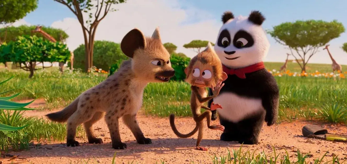 دانلود انیمیشن خرس پاندا در آفریقا