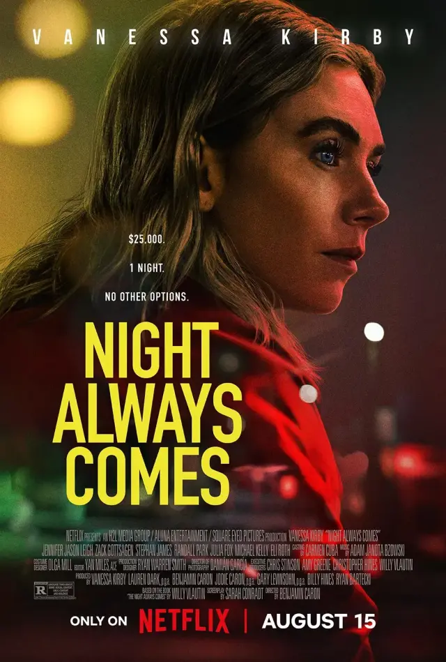 فیلم شب همیشه فرا میرسد (Night Always Comes) پوستر