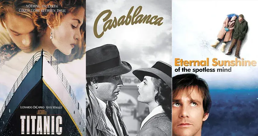 لیست بهترین فیلم های عاشقانه جهان در طول تاریخ