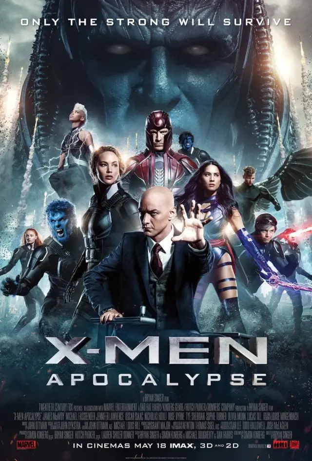 فیلم مردان ایکس: آپوکالیپس  (X-Men: Apocalypse) پوستر