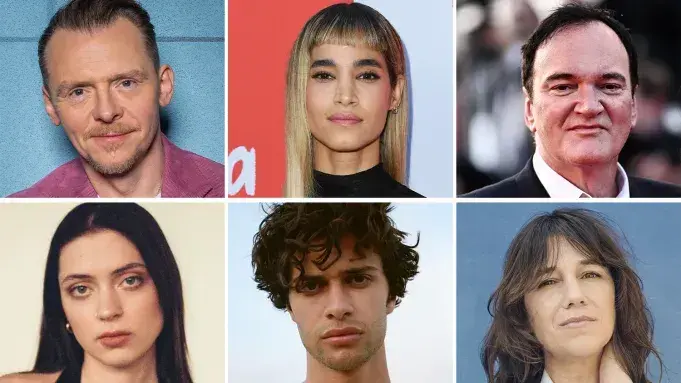 کارگردان بداهه‌پرداز, تارانتینو و پگ را در فیلمی به سبک رومر جمع کرد