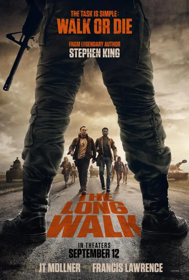 فیلم پیاده روی طولانی (The Long Walk) پوستر