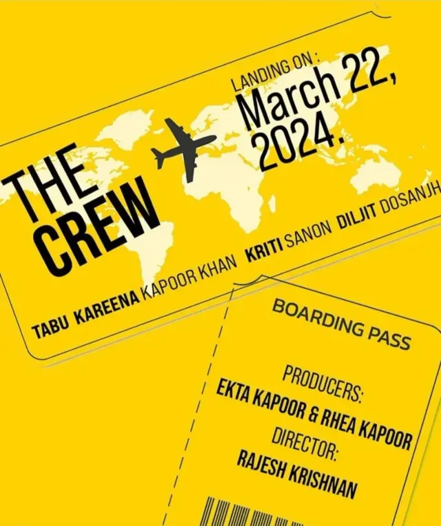 فیلم خدمه (Crew) پوستر