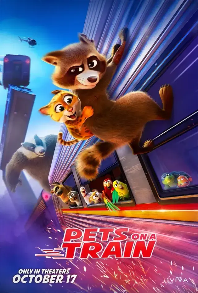 انیمیشن فالکون اکسپرس (Pets on a Train) پوستر