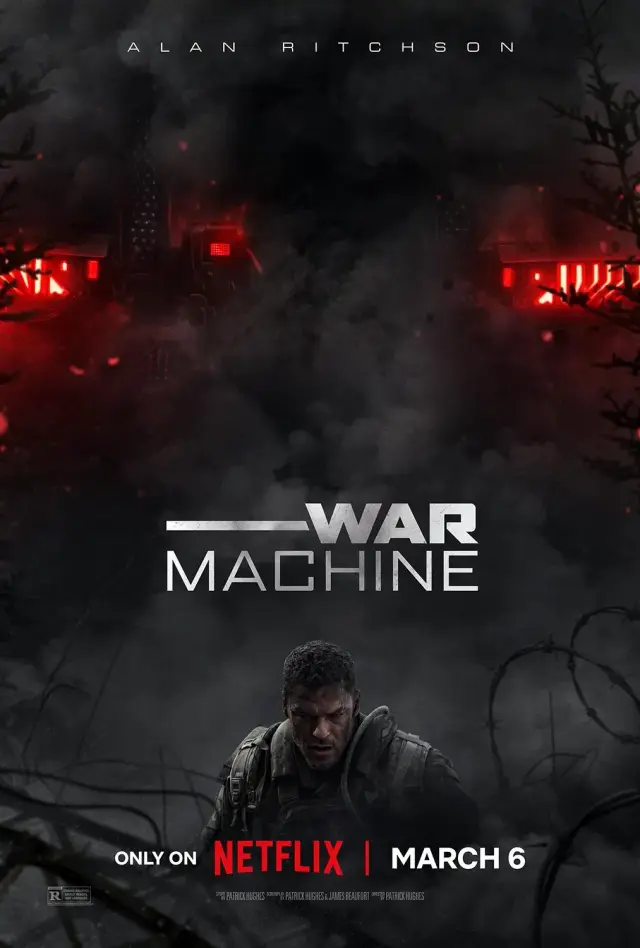 فیلم ماشین جنگی (War Machine) پوستر